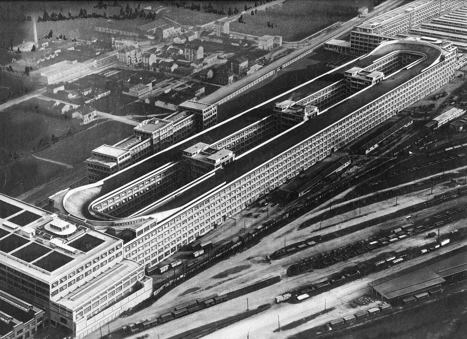 Lingotto usine Fiat à Turin